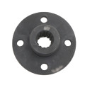 Nodular cast iron QT400 black flange