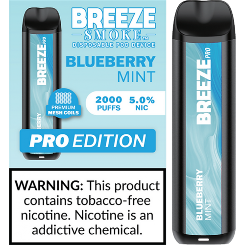 Breeze Pro Smoke 2000 Puffs Vape desechable