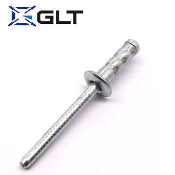 steel mushroom head multi grip blind rivet