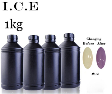 ICE Color Change Gel Polish Light Pink Gel Nail Polish Color Changing Nail Art Use