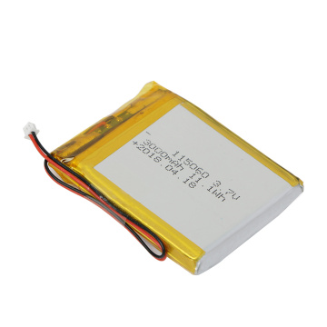 115060 3.7V 3000mAh batterie au lithium polymère