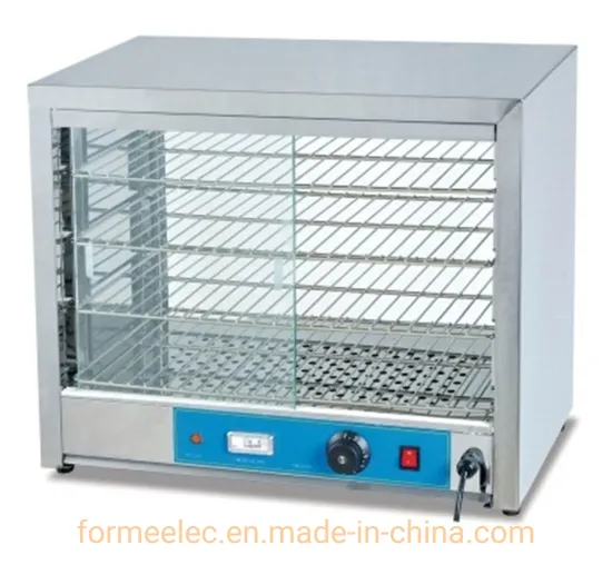 Food Warming Showcase Electric Warmer Displayer Electric Food Warmer Display Cabinet