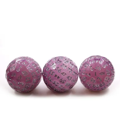 Customize 50mm Dragon Dice and Dungeon Dice for Table Games