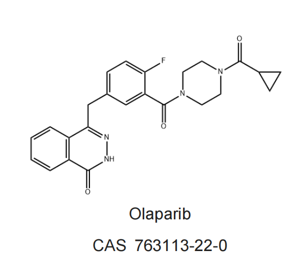 مسحوق olaparib API CAS NO 763113-22-0