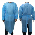 Atacado Isolation Gown Avental CPE Isolation Crescido com mangas compridas