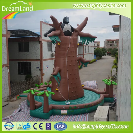 hot sale giant inflatable climbing wall / inflatable rock climbing for sale