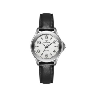 Neue Frauenhandwerk Casual Quartz Lederbanduhr Uhr