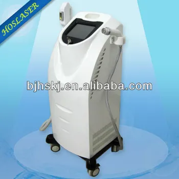 Vertical ipl shr skin rejuvenation/hair removal machine