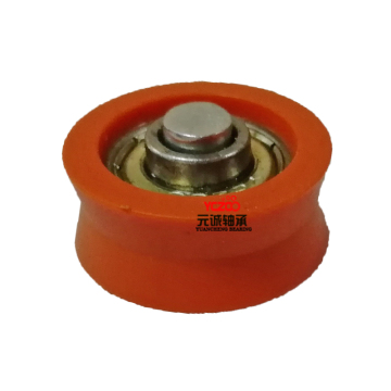 Nylon Roller 625 V Convex Bearing Roller Wheel Pulley