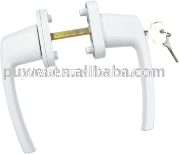 Double Handles with lock Pair of handle with key Aluminum alloy pair of handles with lock 90110522*