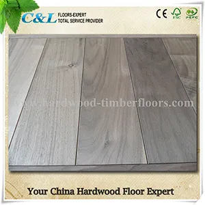 Popular Unfinished American Walnut Wood Flooring