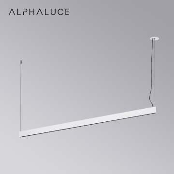 Alphalighting Modern LED天井照明器具 - オフィス用の線形ペンダント