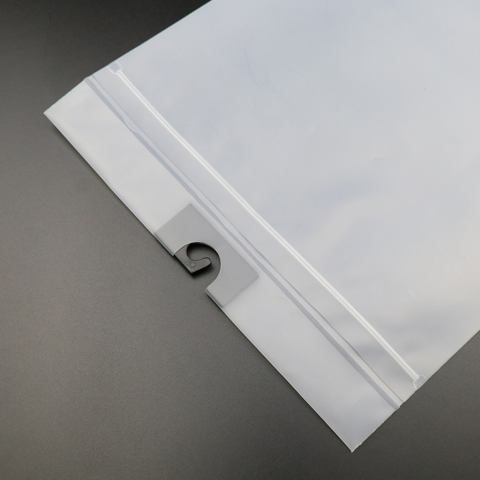 ຖົງຢາງທີ່ກໍາຫນົດເອງ hook ຖົງການຫຸ້ມຫໍ່ header ອາກາດຫນາວ