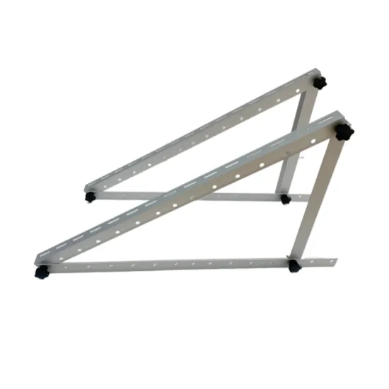 SeanRo Aluminum Adjustable Triangle Solar Panel Mounting Frame for Flat Roofs