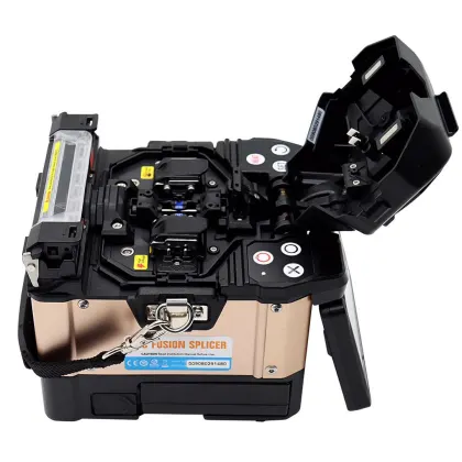 Competitive clad to clad splicing machine