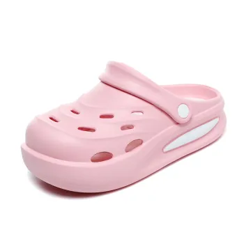 Summer Girls' Garden Clogs - Thick Bottom Platform Sandals with Non-Slip EVA Insole