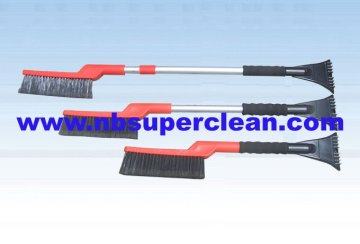 Hight quality EVA aluminium handle snow brush car windshield snow cover