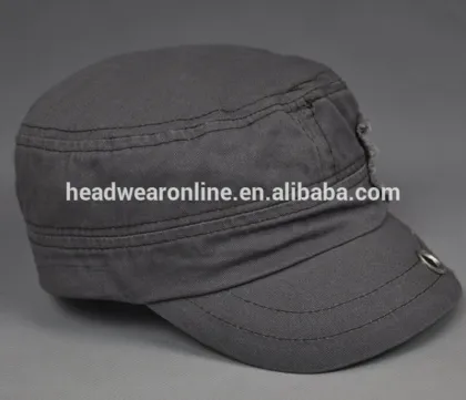 Hipster Beret Distressed Military Hats