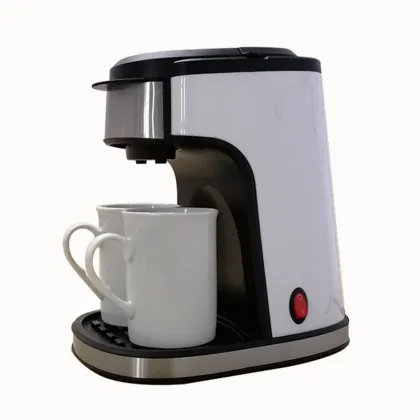 Double serve dual coffee machine