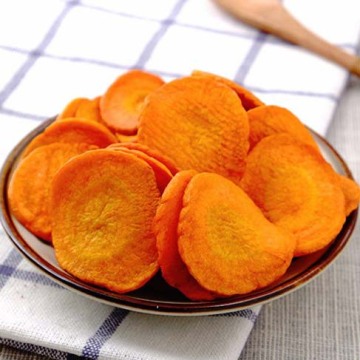 2020 hot sale Crispy Fried Carrot Flakes chips