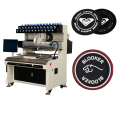 Pvc rubber patch machine