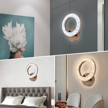 OEM ODM LED Decorative Minimalist Bedside Wall Lamp