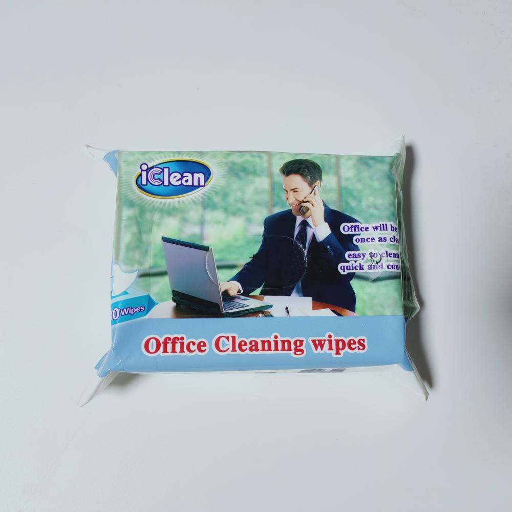 Material Non-woven Disposable Office Cleaning Wipes