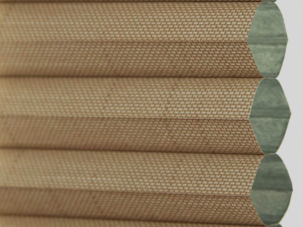 Hot sales customized 100 polyester blackout honeycomb fabric