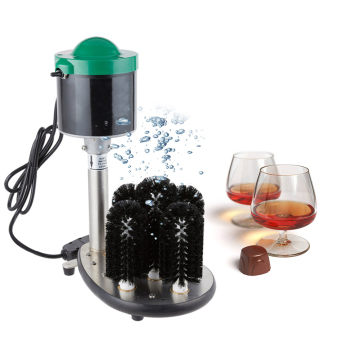 240W Countertop Glassware Washer: Bottle & Cup Rinse Machine