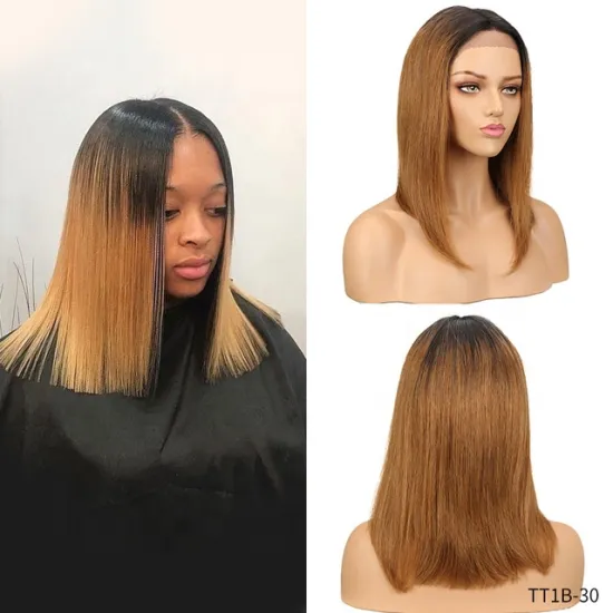 Export quality Brazilian Virgin Remy Lace Front wig all Color Cuticle Aligned With Baby Hair For Black Woman Human Hair Wigs