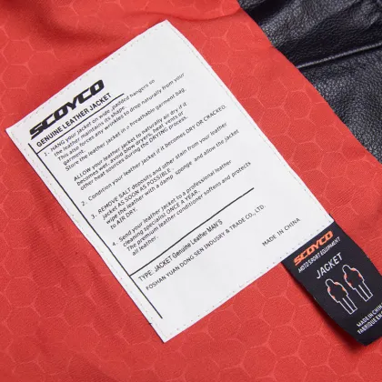 Motorcycle Leather Jacket - JK128