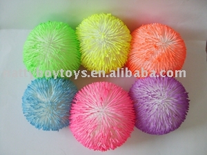 Light Up Jumbo Pom Pon Ball with one color print
