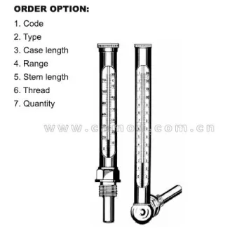 Industrial Metal Thermometer