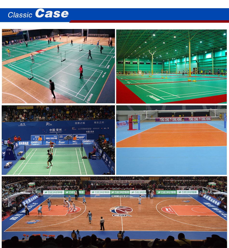 Indoor Basketball Or Gym Pvc Flooring