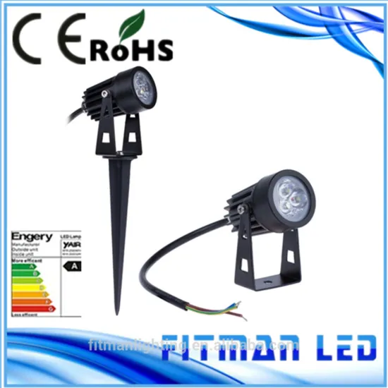Energy Saving 3W Outdoor Landscape LED spike garden Light