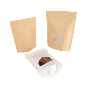 Recyclable stand up ziplock bags