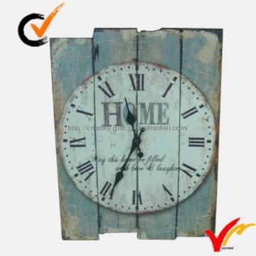 ANTIQUE WOODEN CLOCK