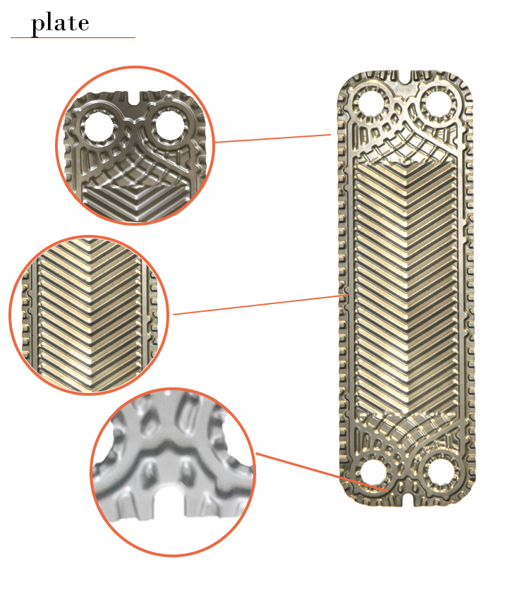 plates heat exchanger diagram