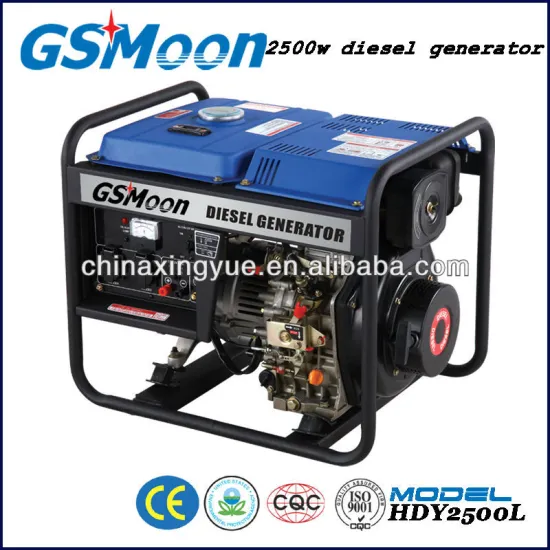 2kw CE approved Manual start Diesel Generator