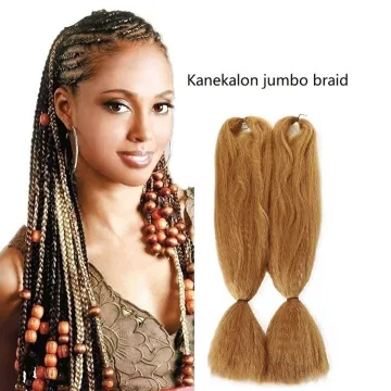 Wholesale Kanekalon Jumbo Braid Braiding Hair Synthetic Hair Extensions Jumbo Braiding Hair