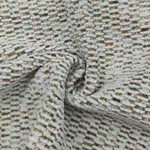 نسيج شانيل ناعم ذو ألوان محايدة للأريكة