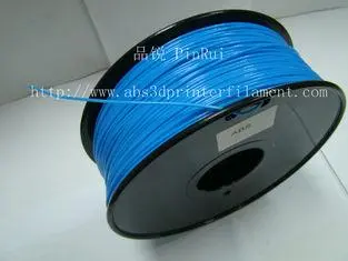 3d printer material strength blue filament  , 1.75 abs fila