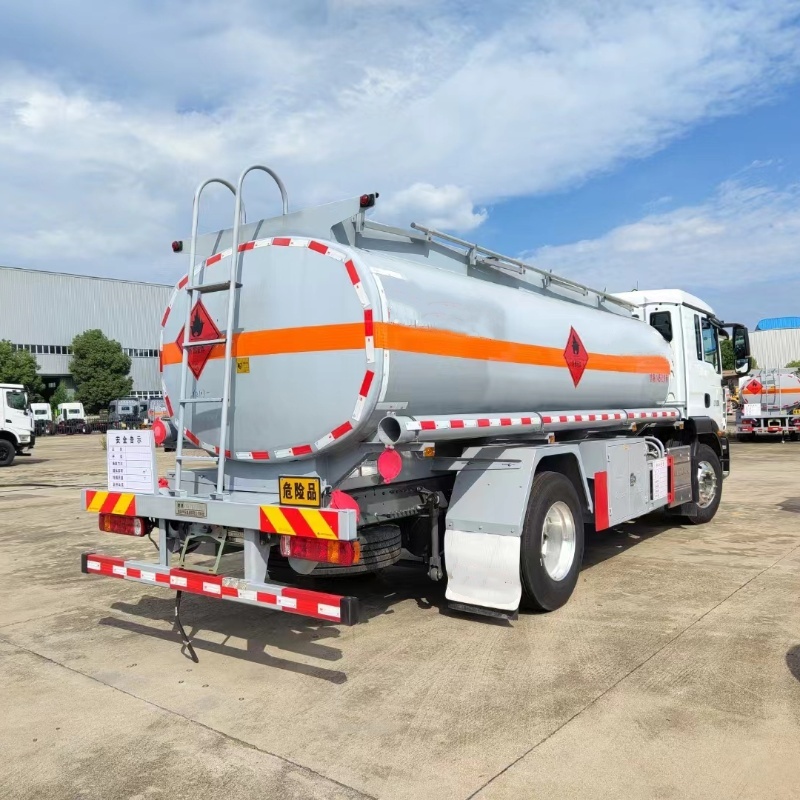 big oil tanker truck