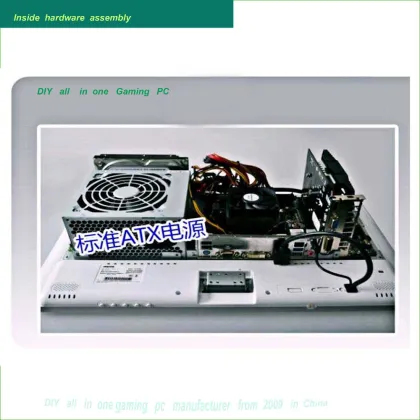 hotselling 21.5" pc gamer aio slim gaming cases all-in-one pc