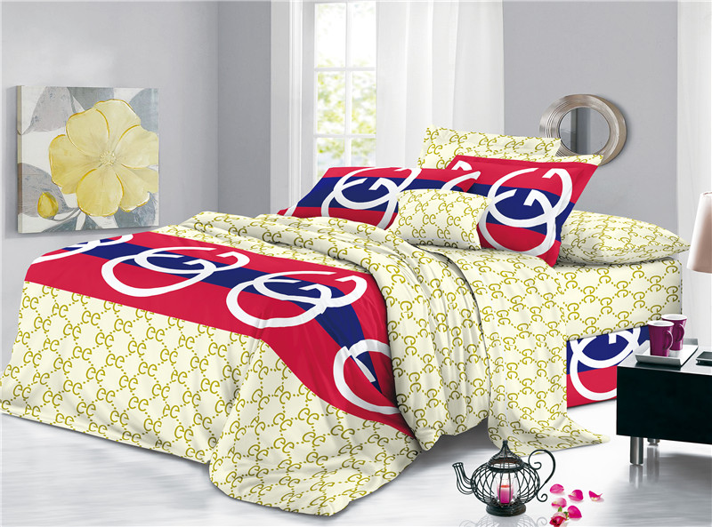 Printed Polyester Bed Sheet 2