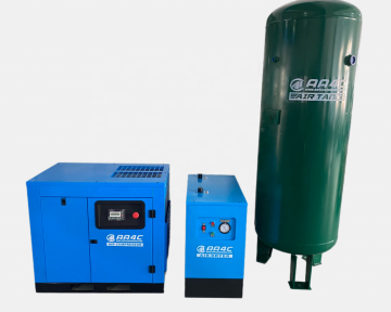 AA4C Split Type 7.5KW Screw Air Compressor for Workshop Tire Inflation