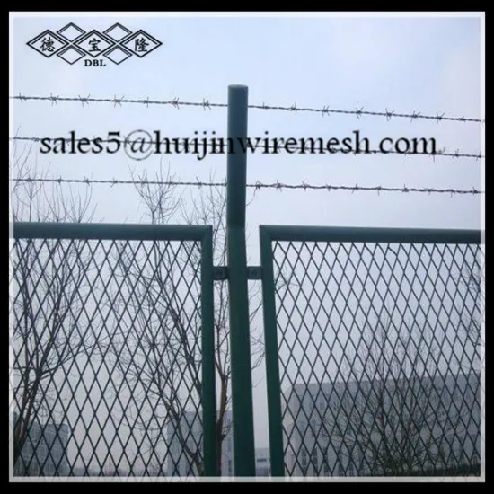 expanded metal mesh fence for plant/expanded metal fence