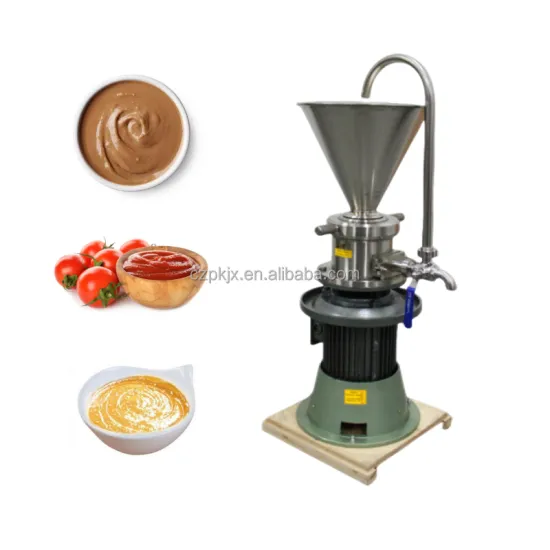 Factory Sesame Peanut Butter Making and Grinding Machine | Colloid Mill