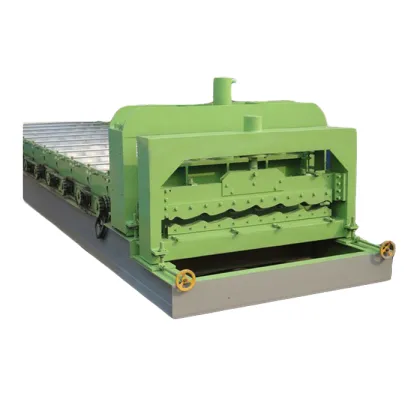 competitive price galzed rolf tile roll forming machine