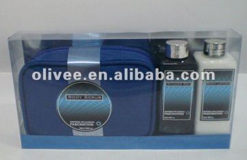 body care gift set with oxford cloth bag